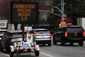 New York says 1 million fewer vehicles have entered Manhattan since congestion pricing start