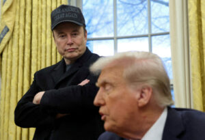 Elon Musk can stay ‘as long as he likes’ but will want to get back to businesses, says Trump