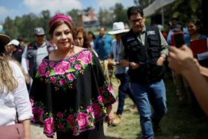 Mexico’s ruling party again picks woman to run for mayor of capital